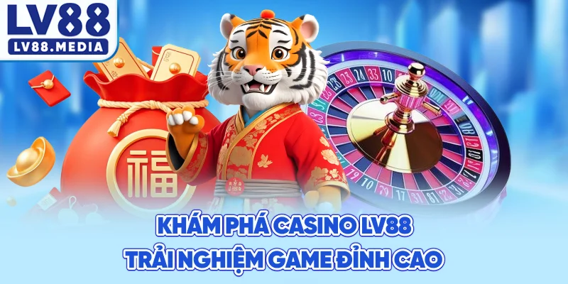Khám Phá Casino LV88 Trải Nghiệm Game Đỉnh Cao